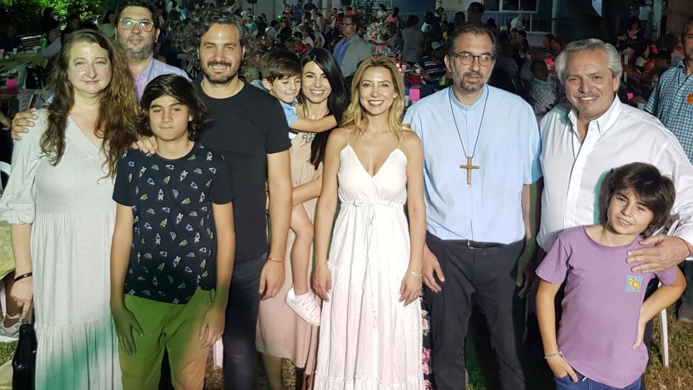 La foto de la Nochebuena que el Presidente pasó en Liniers.