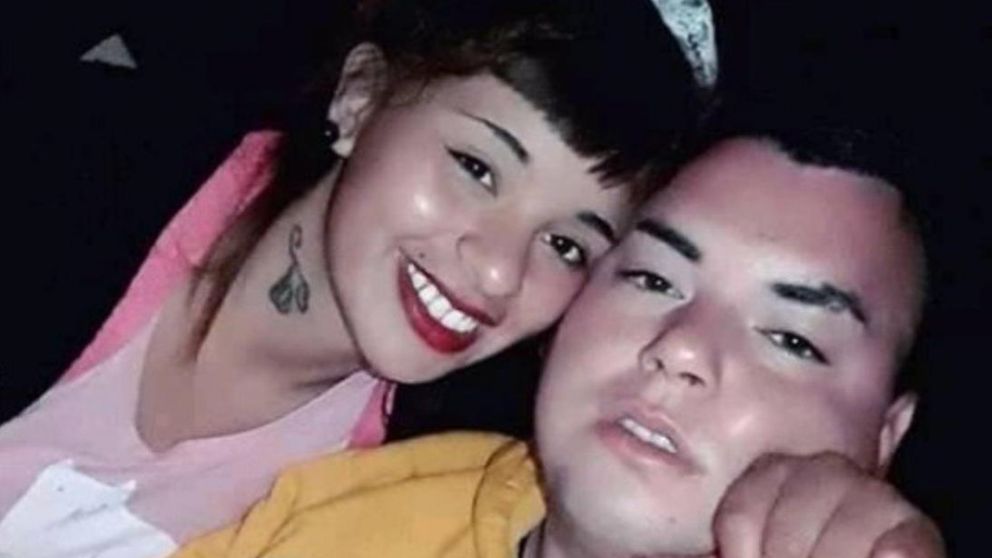 Florencia y Lucas antes del brutal femicidio.