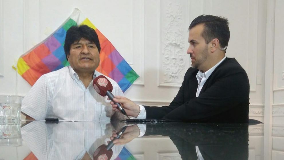 Evo Morales, en exclusiva con Cr�nica HD.