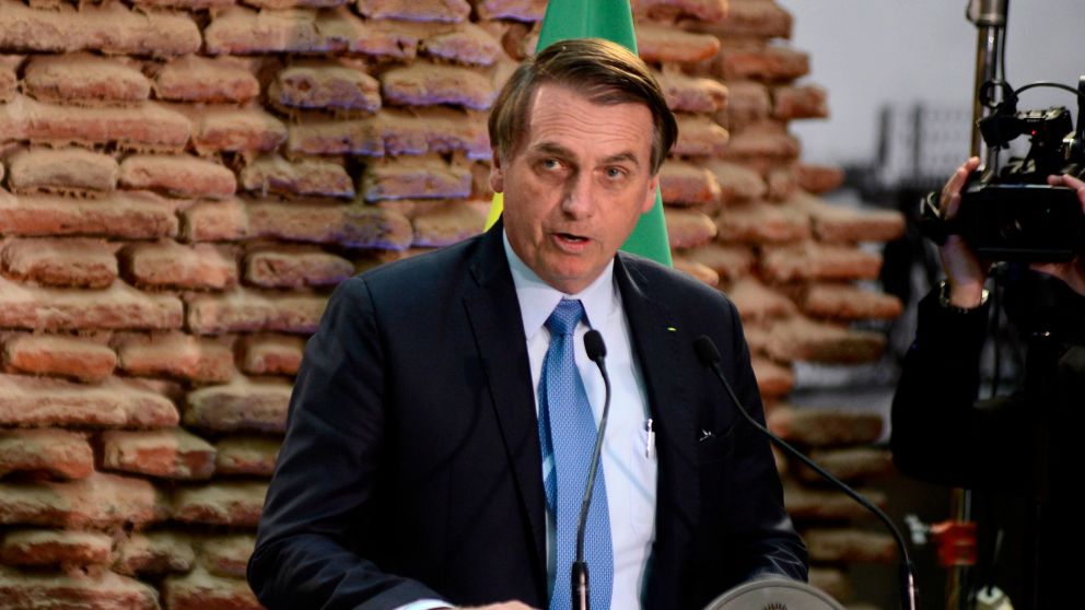 El mandatario brasileño se negó a comentar sobre el escándalo (Jonatan Moreno-Diario Crónica).