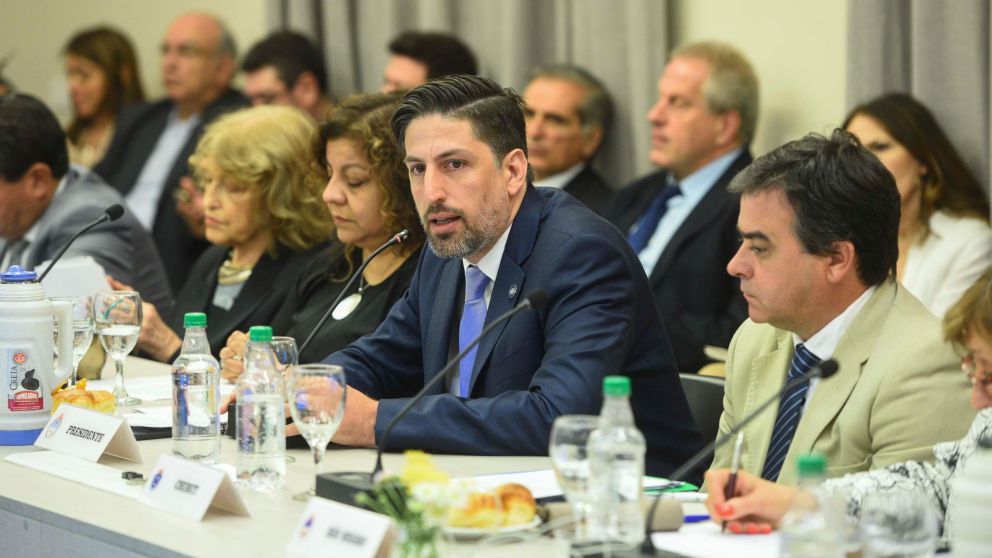 Tambi�n participaron de la reuni�n representantes de organizaciones docentes nacionales.