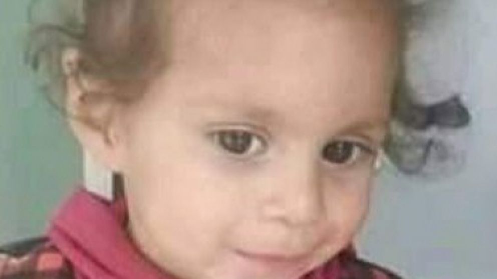 Kiara tenía sólo 2 años.