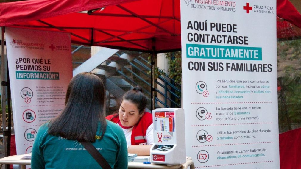 El apoyo de Cruz Roja Argentina a los migrantes