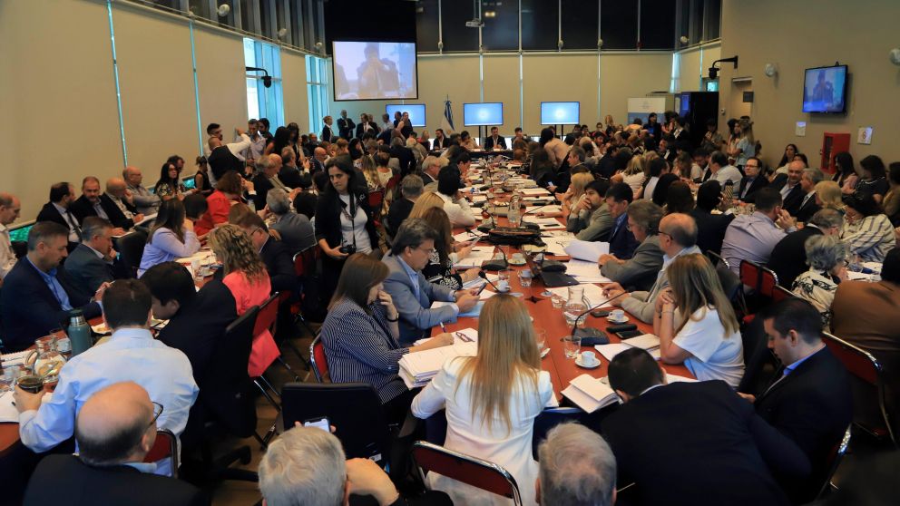 El oficialismo logró dictamen de mayoría de proyecto de Solidaridad Social.