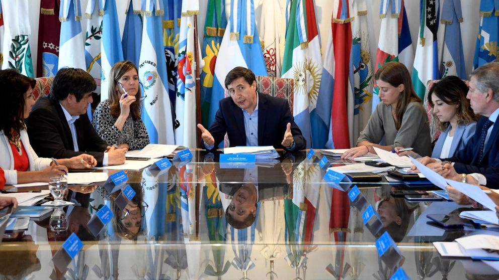 El ministro de Desarrollo Social, Daniel Arroyo, se reuni� con sus pares de todas las provincias.