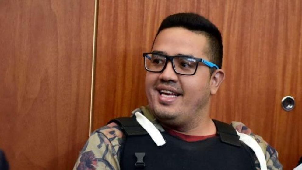 Ariel Máximo "Guille" Cantero, líder de la banda "Los Monos".