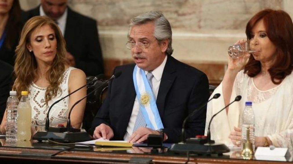 Alberto anunció la colaboración durante su discurso de asunción.