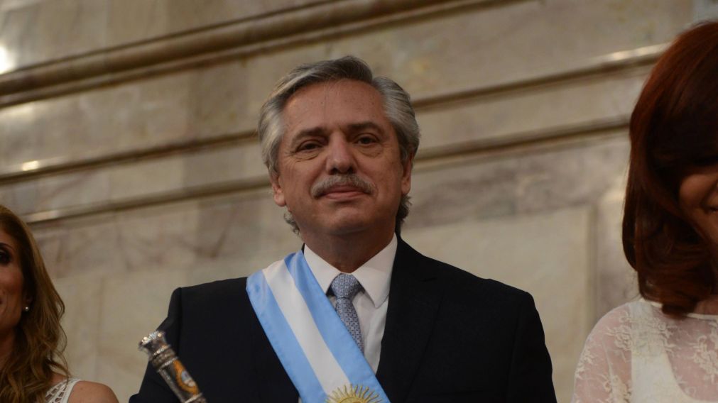 Alberto Fern�ndez hizo hincapi� en el duro panorama econ�mico que deja el Gobierno saliente (Hern�n Nersesian/Cr�nica)