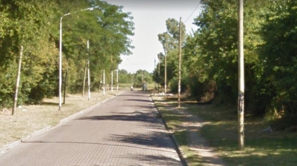 El cuerpo sin vida del infortunado extranjero fue localizado en esta zona en la localidad de Escobar.