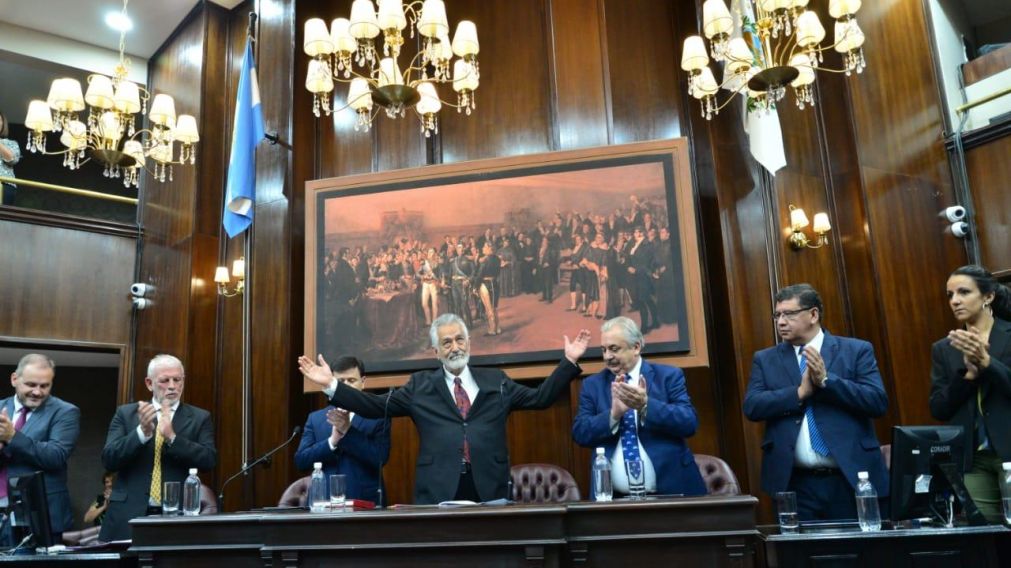 Alberto Rodr�guez Sa� asumi� por cuarta vez como gobernador de San Luis