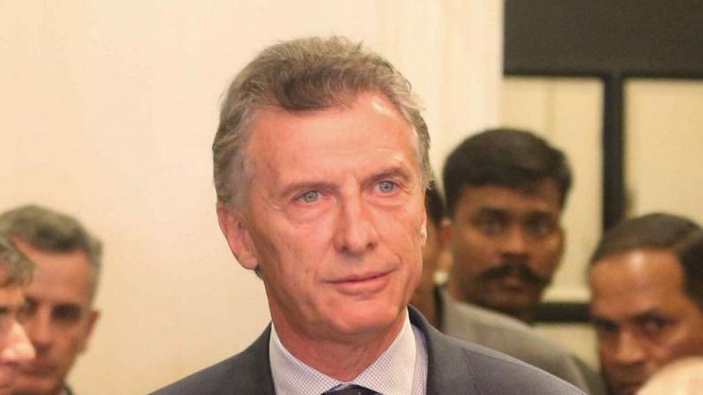 Macri se despidió de los periodistas acreditados en Casa Rosada.