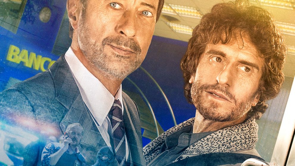 Francella y Peretti presentan "El robo del siglo".