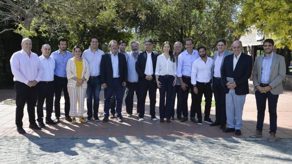  Mar�a Eugenia Vidal particip�de un encuentro en La Plata.