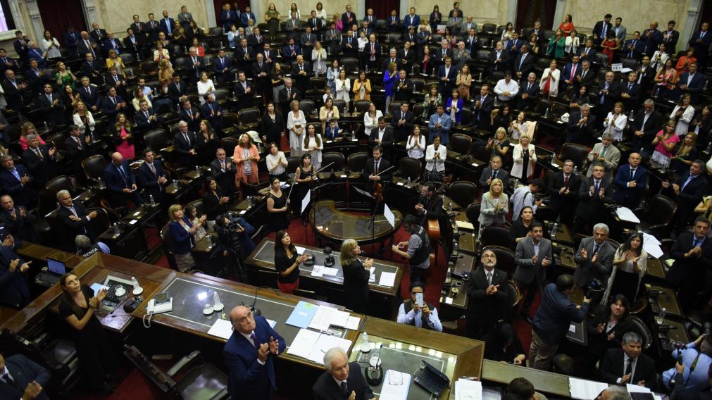 La Cámara de Diputados vivió una jornada histórica. (Jonatan Moreno/Diario Crónica)