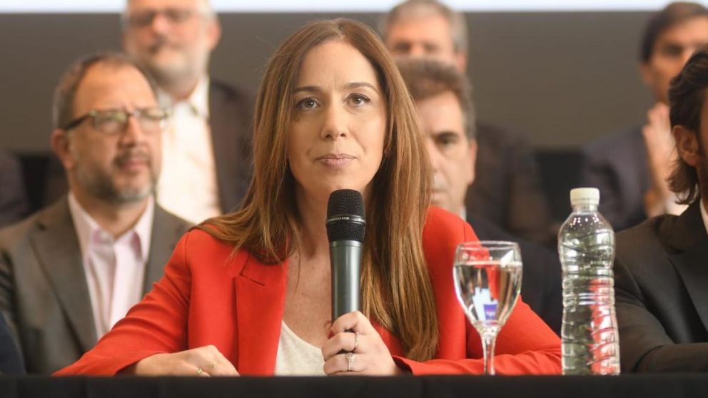 Desde Vicente López, Vidal realiza el acto de "Rendición de Cuentas" (Ruben Paredes/Crónica)