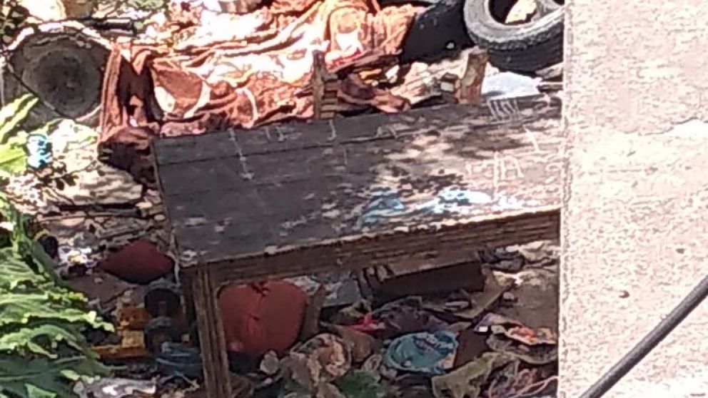 La contaminación en la zona es tremenda.