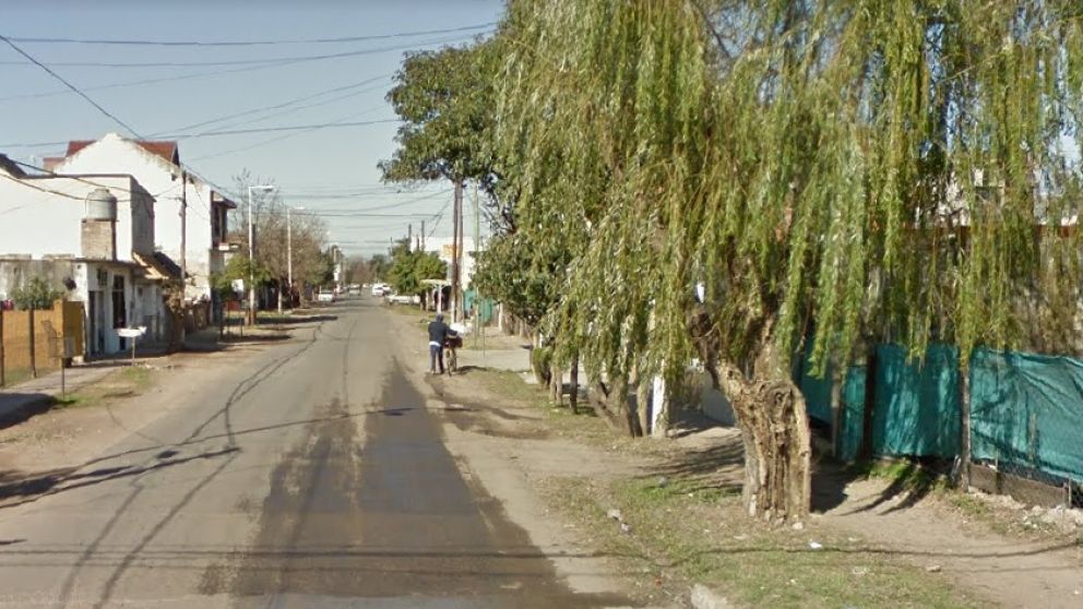 El hecho se produjo en este vecindario, en la localidad bonaerense de Grand Bourg.