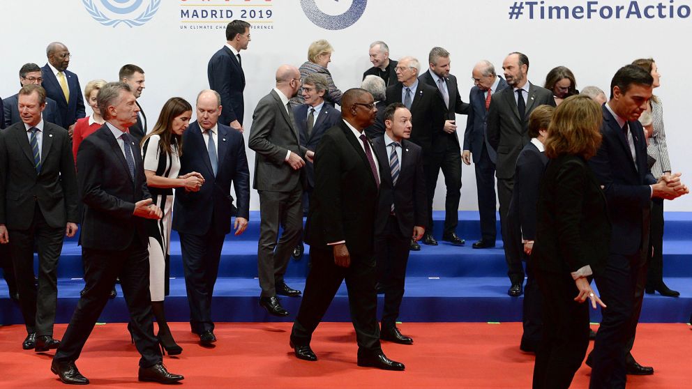 El Presidente destacó la iniciativa argentina en materia de Cambio climático (Presidencia).