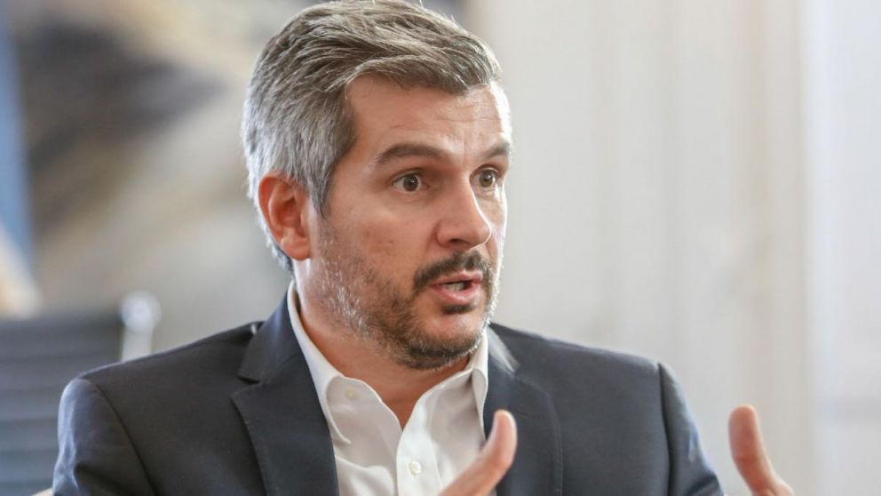 Marcos Peña, la cabeza del gobierno saliente.