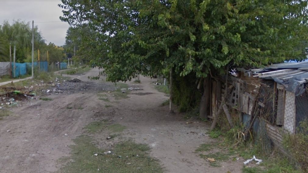 El asesinato de la muchacha ocurri� en este humilde vecindario, en el denominado Barrio Frino.