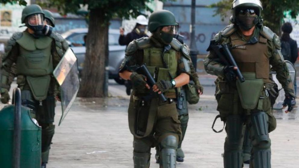 Chile: carabineros informó que realizó más de 18.000 detenciones por las protestas