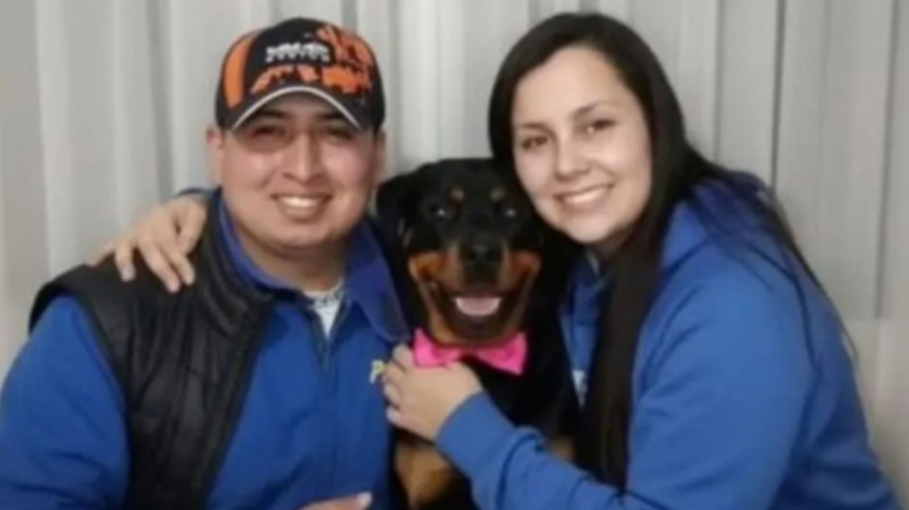La pareja chilena que falleció en el accidente (Gentileza Los Andes).
