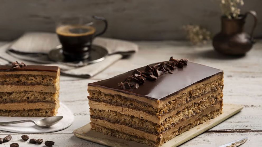 Receta de "Torta Ópera", el clásico postre francés de chocolate y café para sorprender en el Día de la Madre