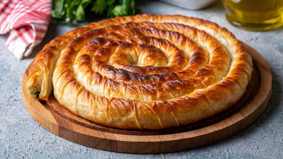 Receta de Burek, la tarta turca que se adapta a todos los gustos y se prepara en minutos