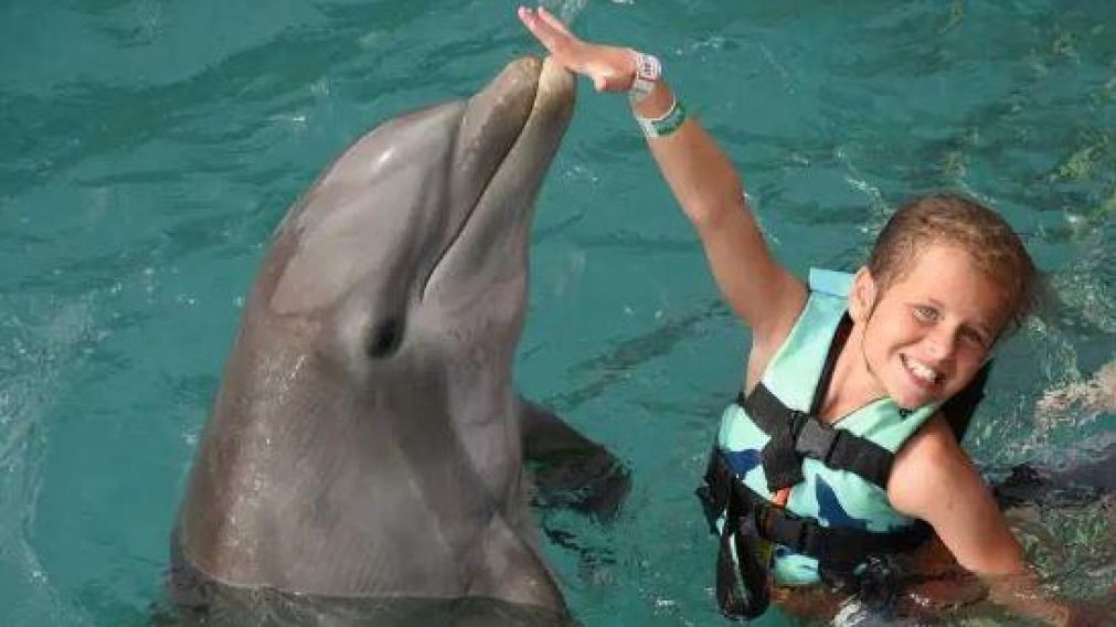 La chica estaba de vacaciones con su familia en Canc�n.