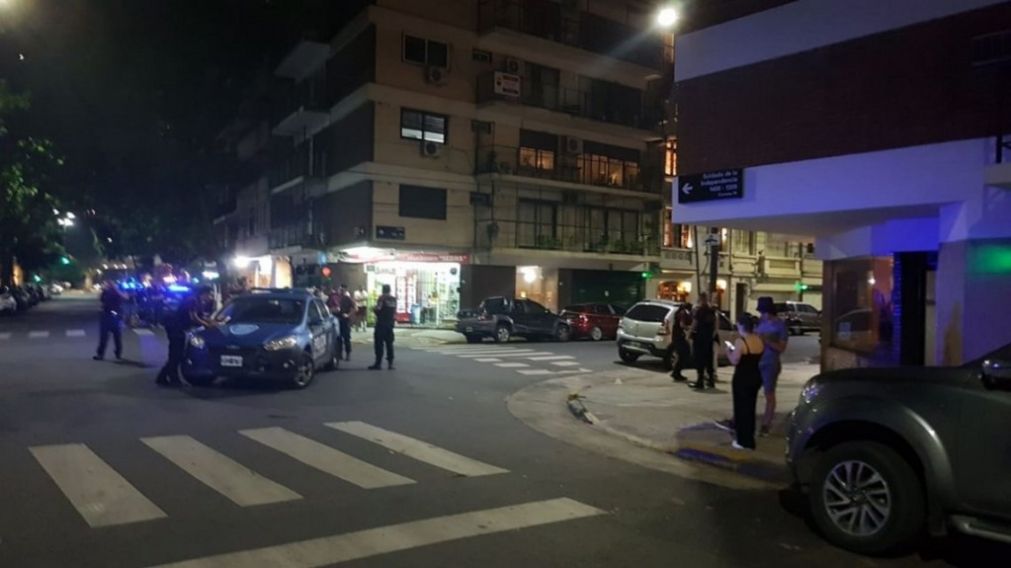 Conmoción en Las Cañitas.