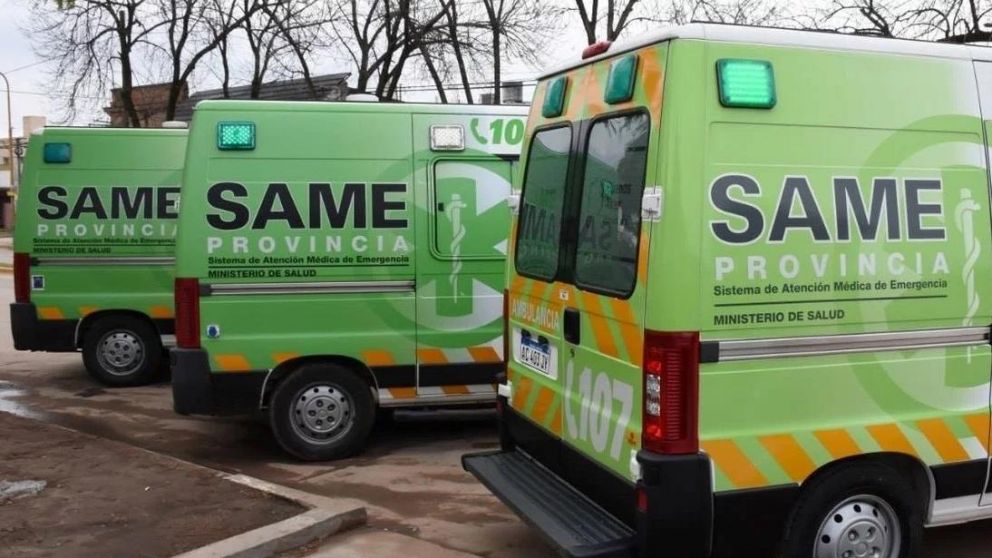 Detalles del megaoperativo del SAME ante la tragedia en la Ruta 2. (Imagen de archivo)