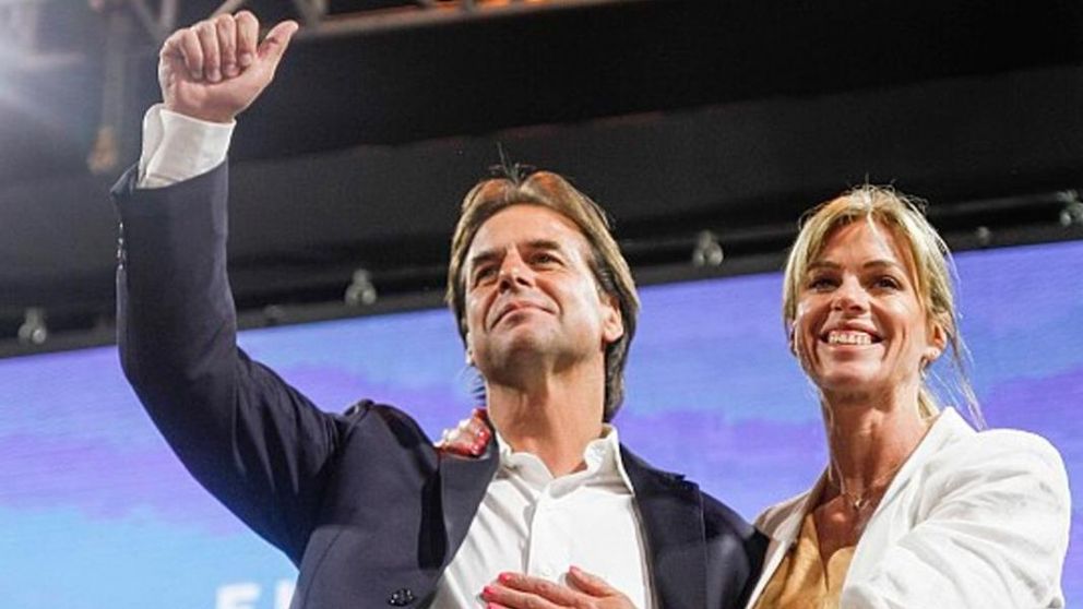 Lacalle Pou, del Partido Nacional, se impuso ante el oficialista Daniel Mart�nez,en el balotaje realizado el�pasado domingo 