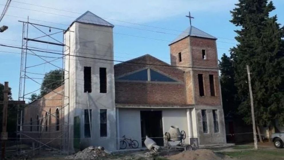 En esta iglesia murieron los obreros.