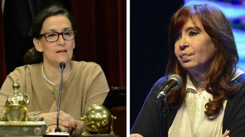 Gabriela Michetti y Cristina Fernández de Kirchner se disputan presidir la jura de Alberto como presidente.