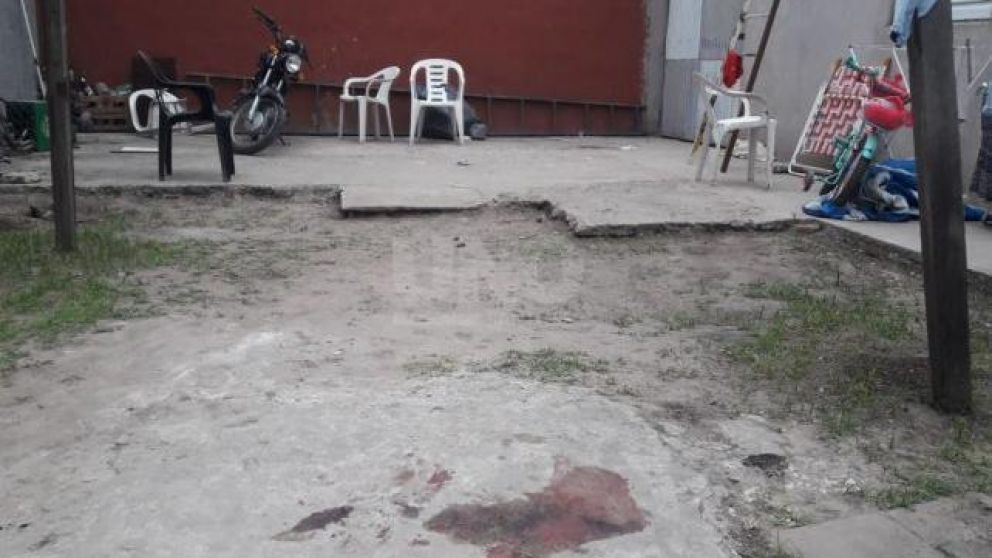 El interior de la vivienda donde ocurrió el hecho (Diario Uno).