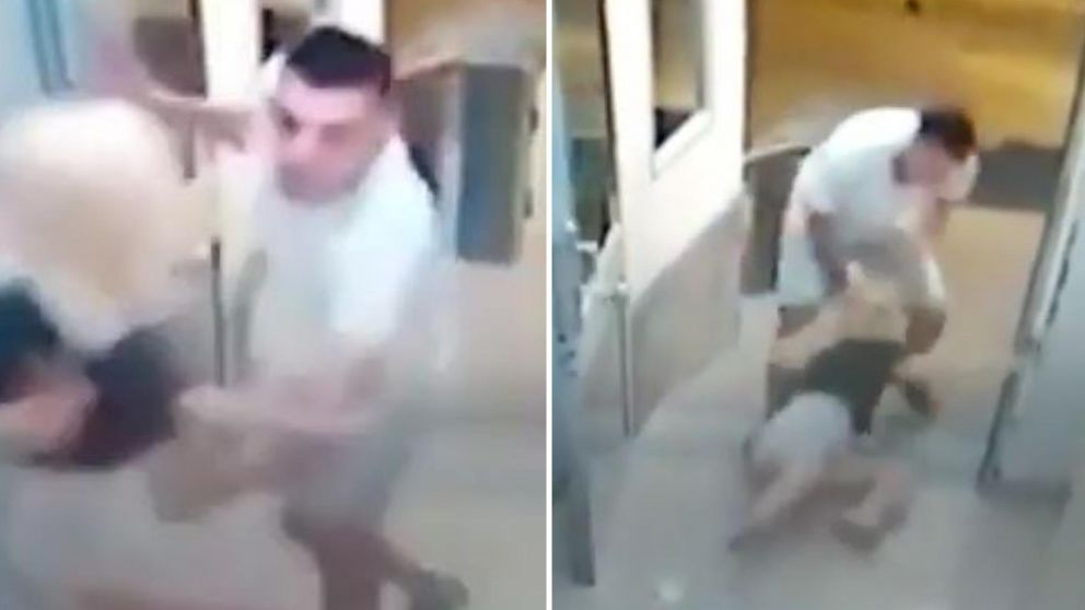 Así fue el violento robo a dos adolescentes santafesinas (captura).