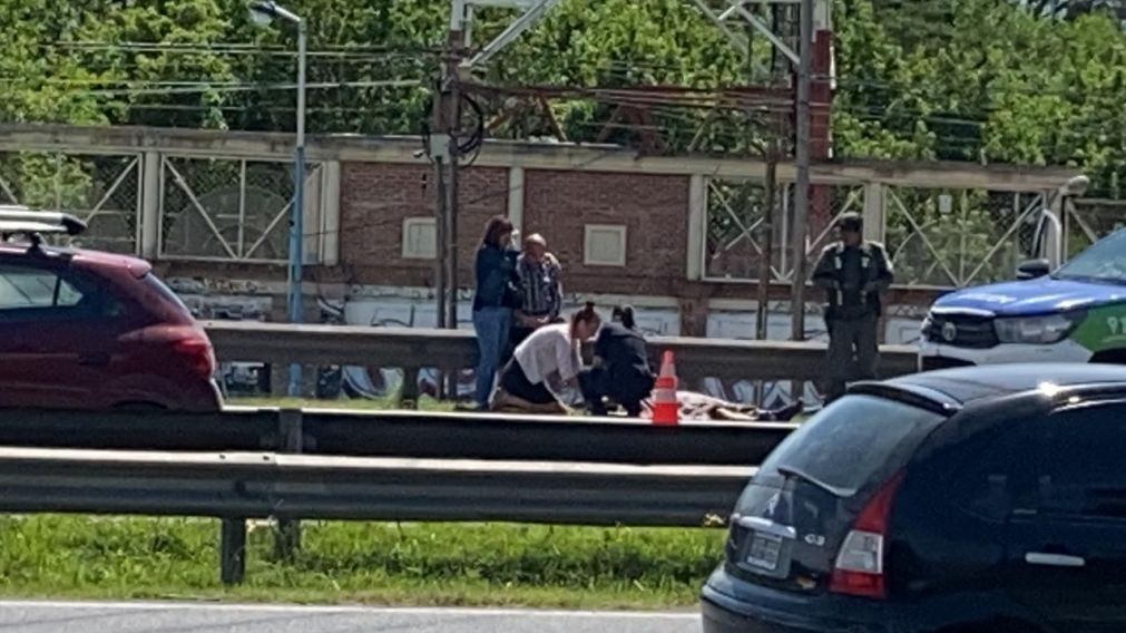 Un ciclista falleció en el ramal Campana de la Panamericana.
