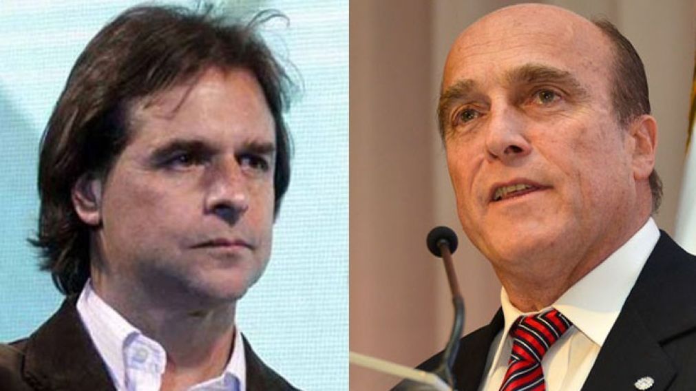 Lacalle Pou parte como favorito ante Martínez.