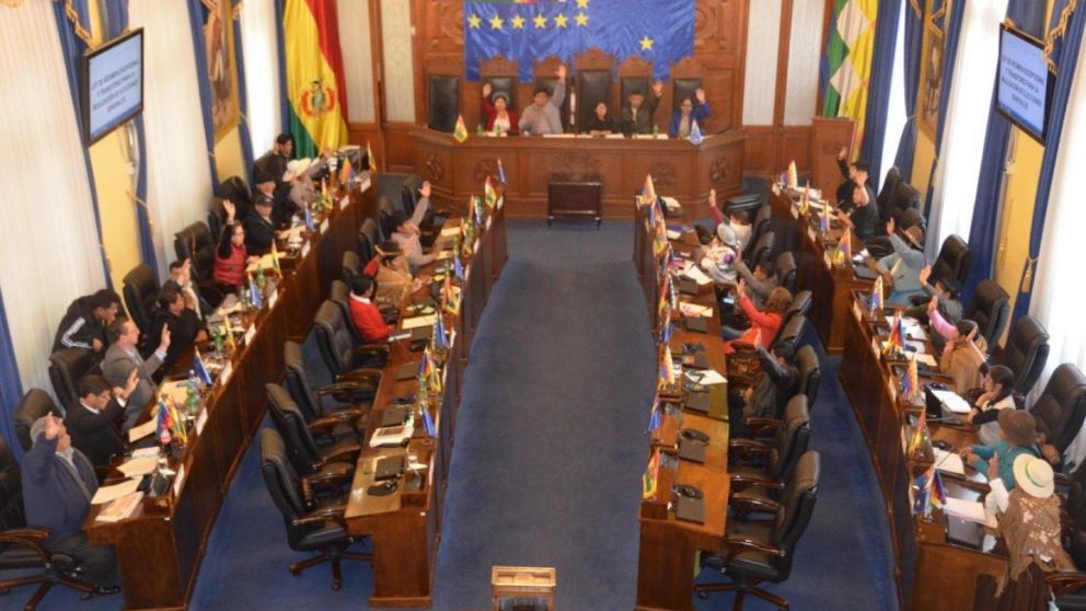 El Senado boliviano aprobó el llamado a nuevas elecciones.