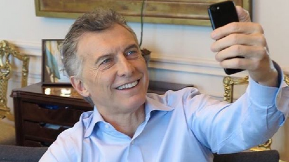 Mauricio Macri hizo una transmisión en vivo por la red social Instagram.