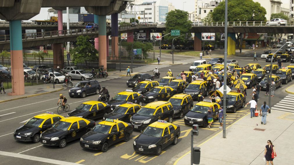 Los taxistas de Viviani volvieron a protestar este jueves.