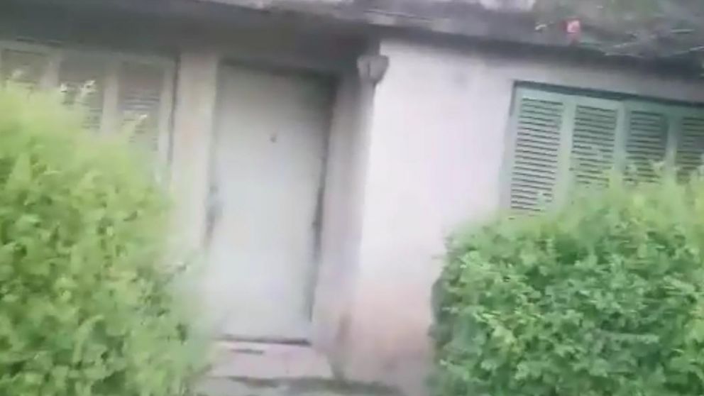 La vivienda en donde fue hallado el cuerpo de la mujer.