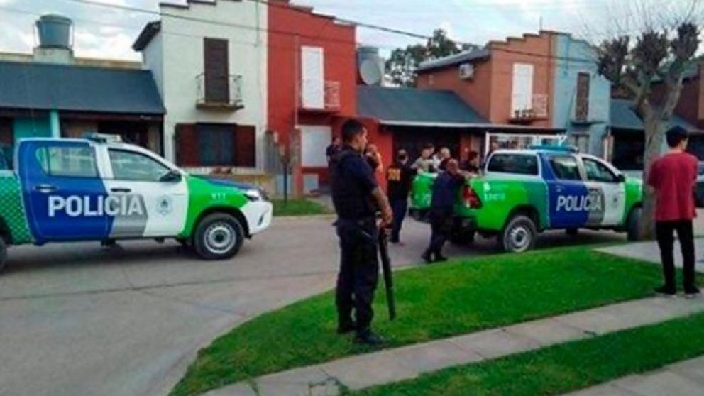 La casa en la que ocurrió el sangriento femicidio.