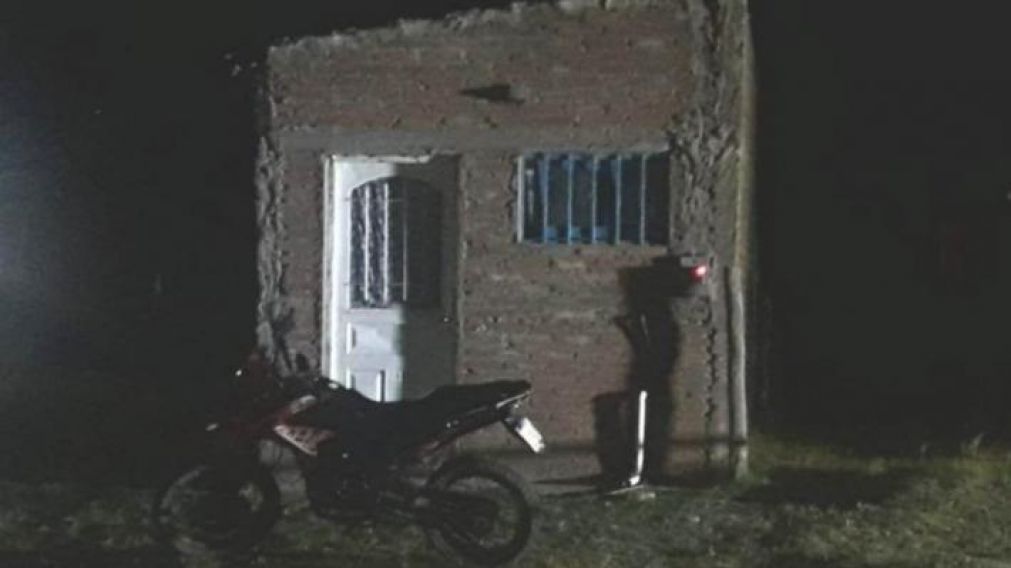 La casa donde ocurri� todo. (Gentileza Diario Chaco).