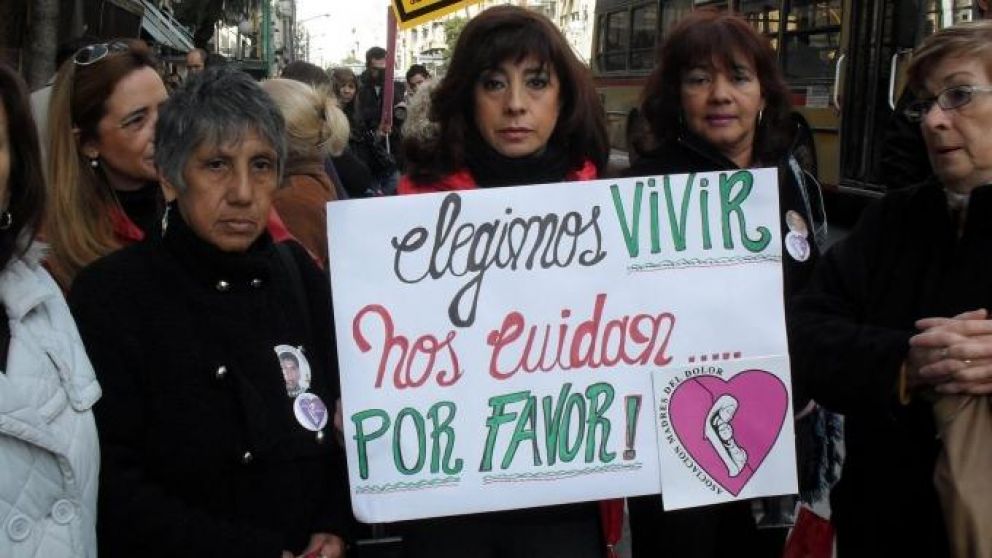 Familiares de víctimas de tránsito pidieron justicia.