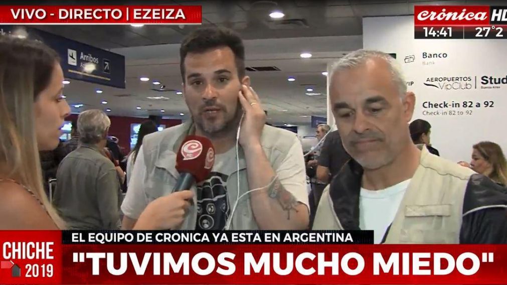 Bustamante y Alessandreli contaron su historia en Bolivia (Crónica HD/Captura).