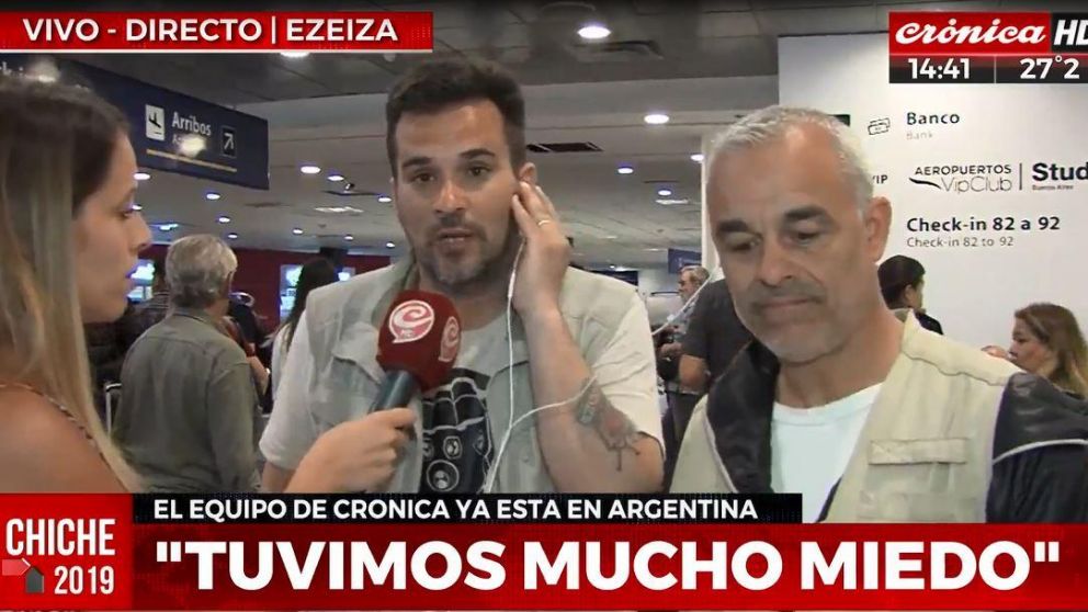 Bustamante y Alessandreli contaron su historia en Bolivia (Crónica HD/Captura).