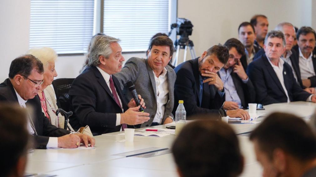 El Presidente electo fue contundente con su mensaje (Captura de TV).