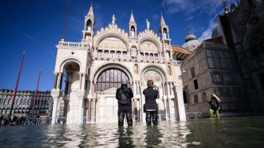 El Gobierno italiano declaro el estado de emergencia en Venecia.