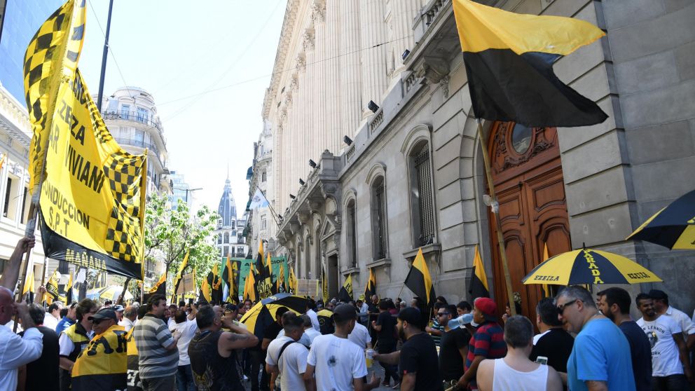 El Sindicato de Peones de Taxi será una de las organizaciones que concentrará (Jonatan Moreno/Crónica/Archivo).
